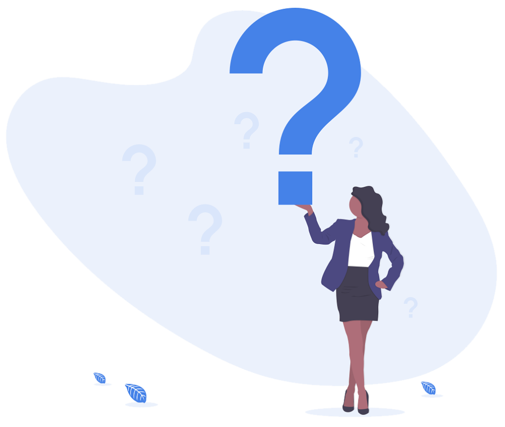 undraw questions trans